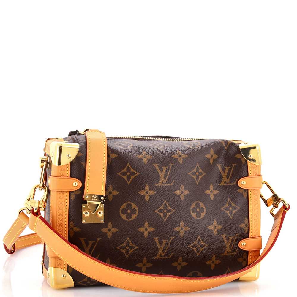 Louis Vuitton Side Trunk Handbag Monogram Canvas … - image 2