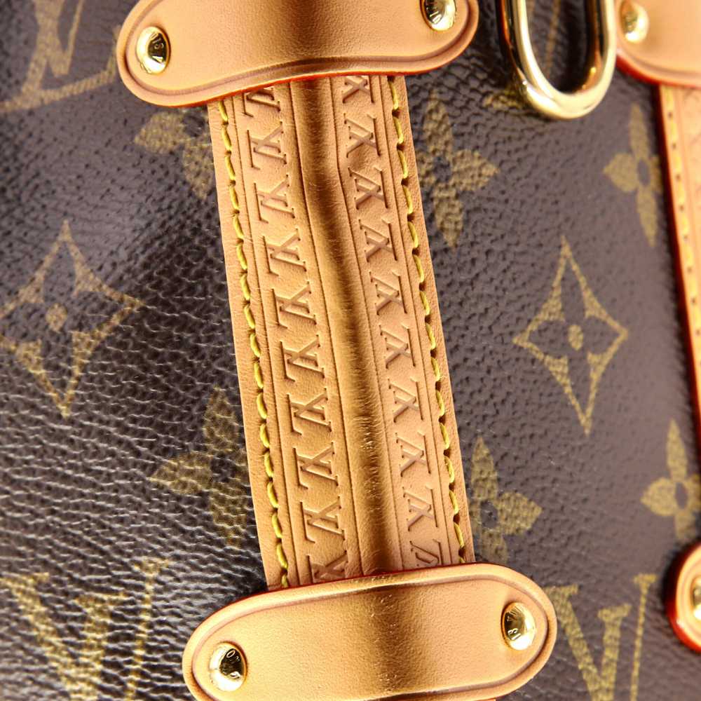 Louis Vuitton Side Trunk Handbag Monogram Canvas … - image 7