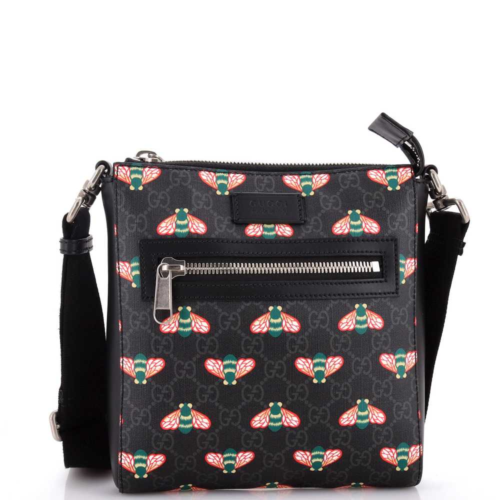 GUCCI Front Zip Messenger Bestiary Bee Print GG C… - image 2