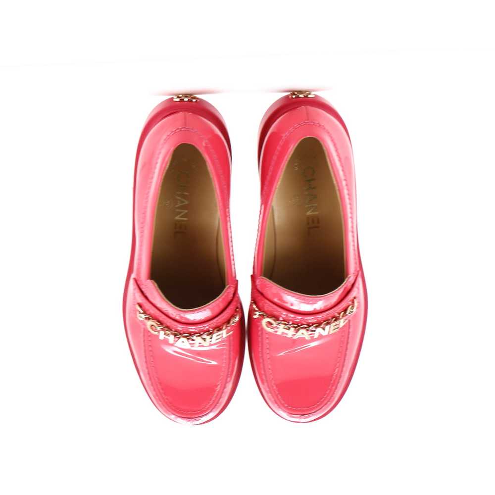 CHANEL Women's Logo Loafers Patent - image 2