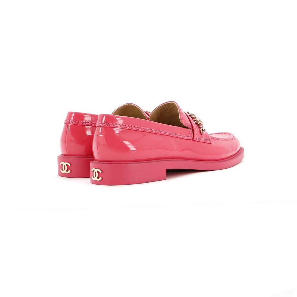 CHANEL Women's Logo Loafers Patent - image 3