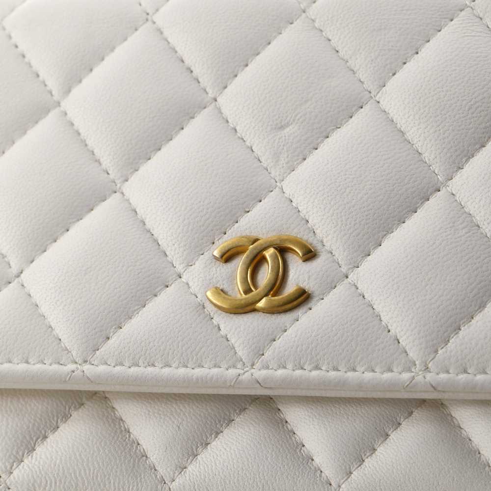 CHANEL Romance Wallet on Chain Quilted Lambskin M… - image 7