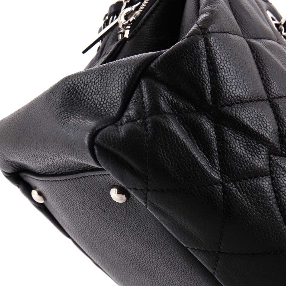 CHANEL Timeless CC Shopping Tote Quilted Caviar M… - image 7