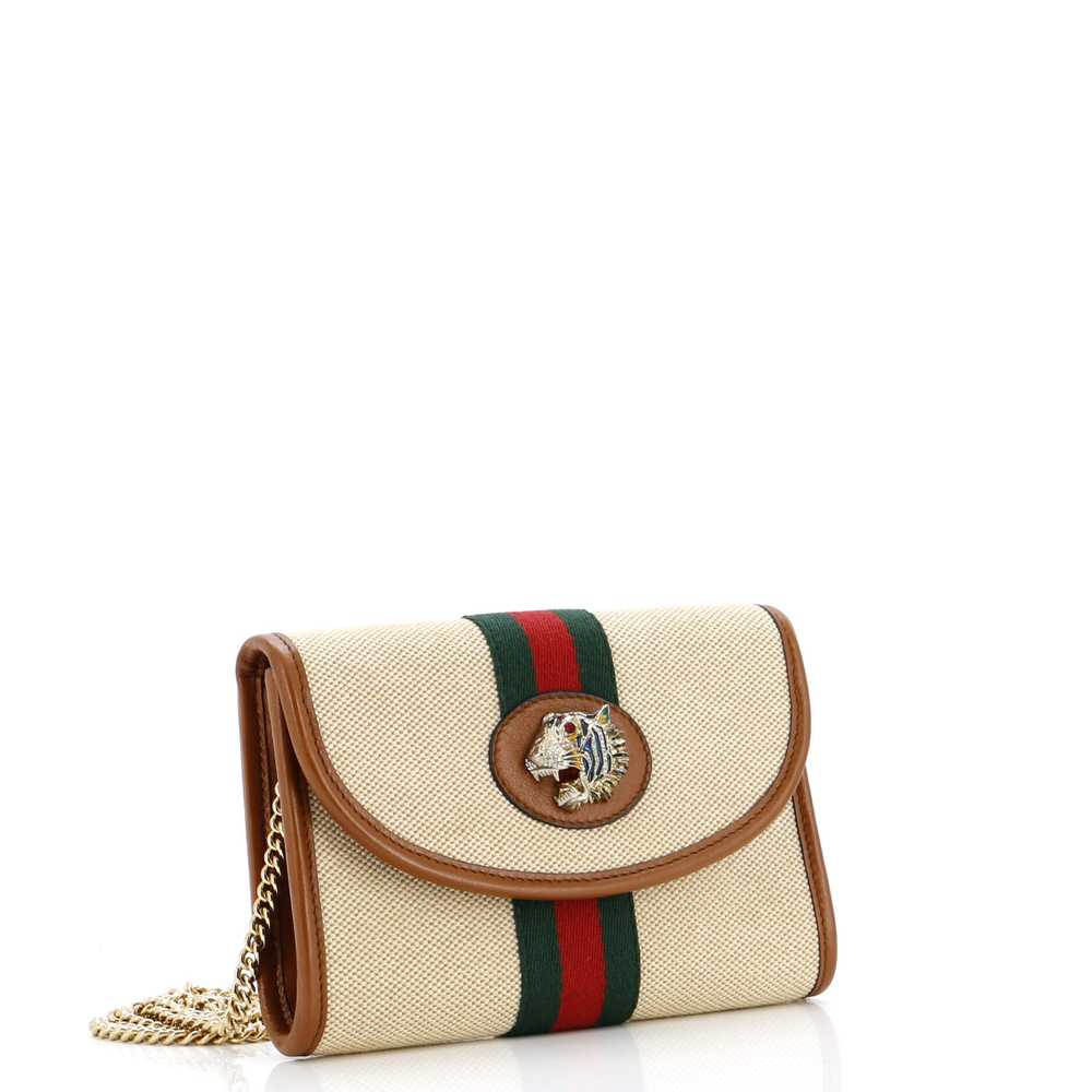 GUCCI Rajah Web Chain Shoulder Bag Vintage Web Ca… - image 2