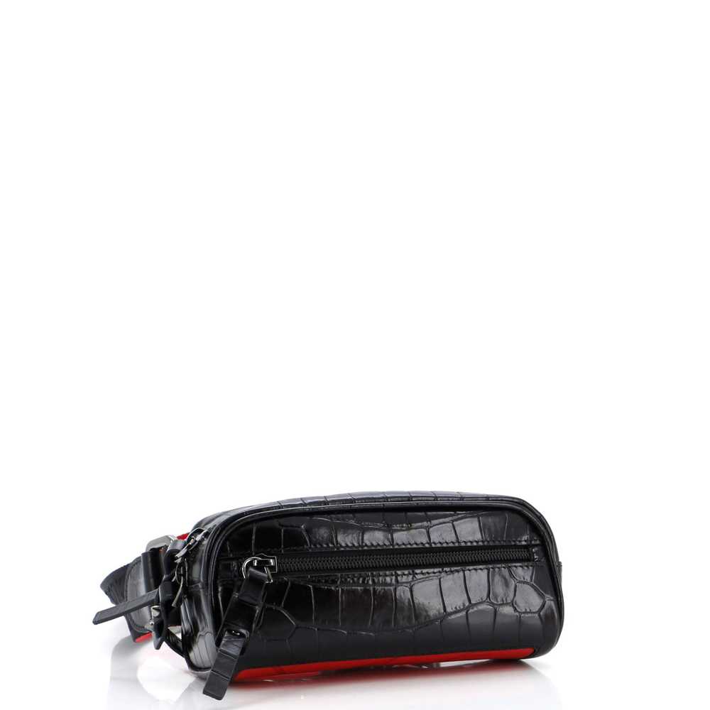 Christian Louboutin Blaster Waist Bag Alligator E… - image 2