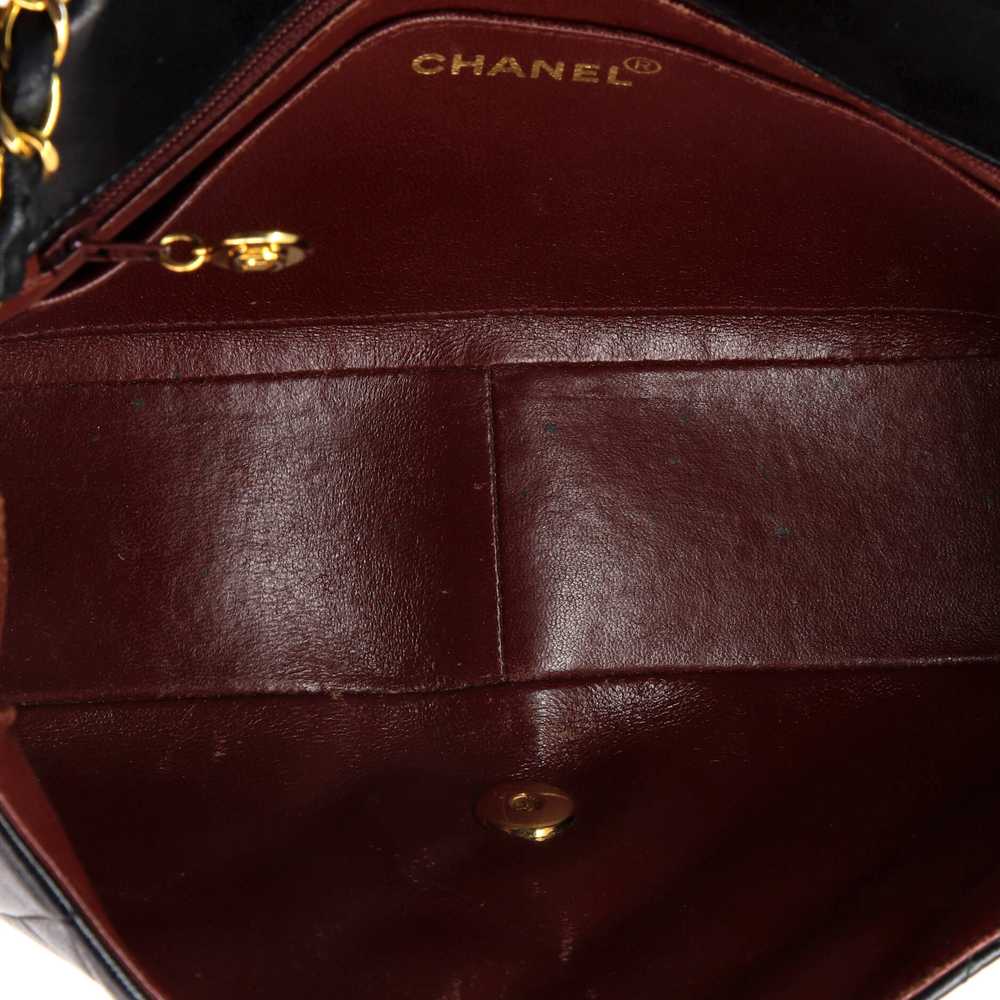 CHANEL Vintage Diana Flap Bag Quilted Lambskin Me… - image 5