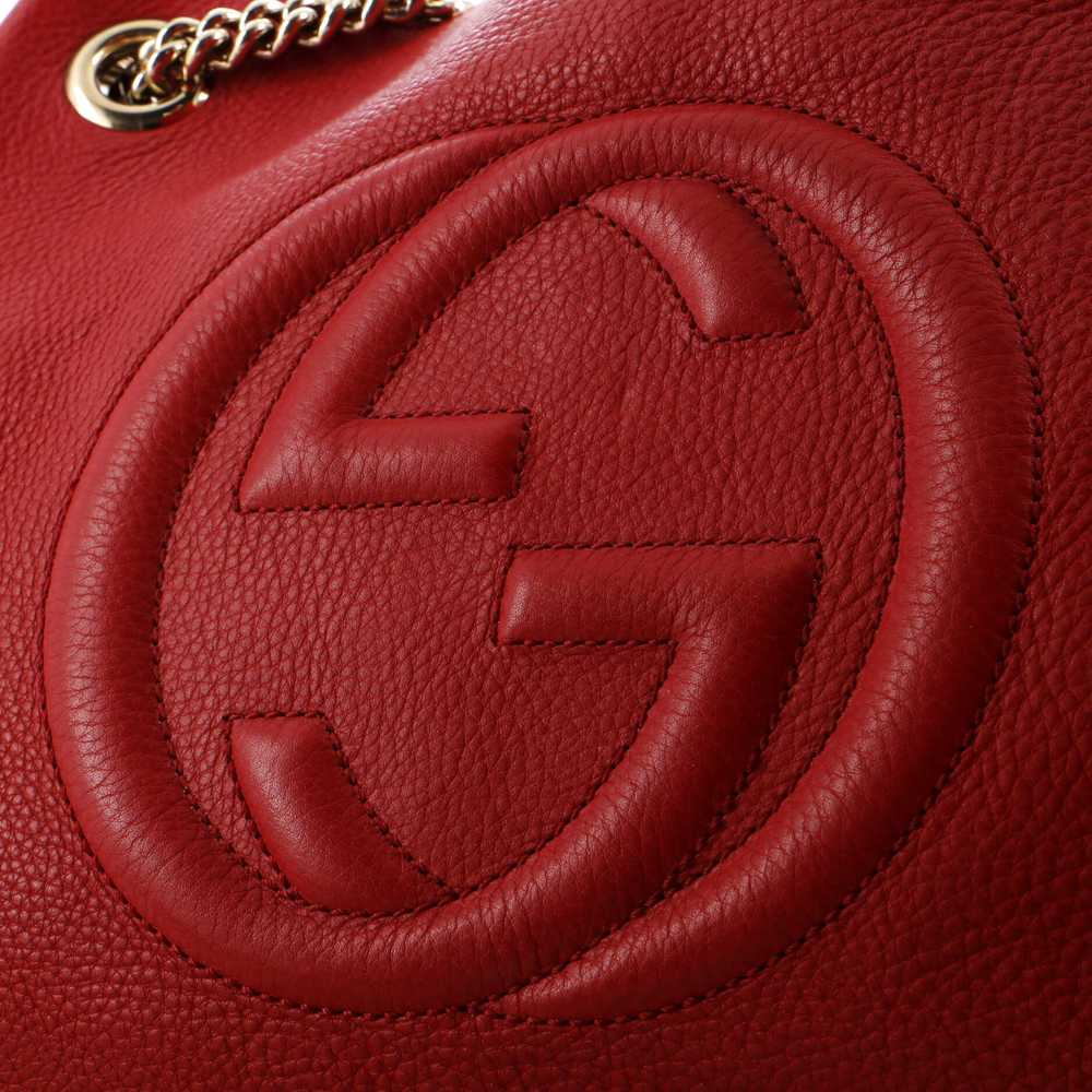 GUCCI Soho Chain Strap Shoulder Bag Leather Medium - image 6