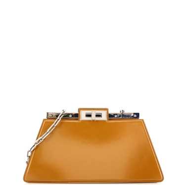 FENDI Peekaboo Cut Bag Leather Medium