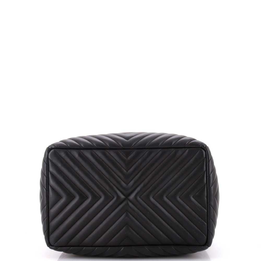 CHANEL Urban Spirit Drawstring Bag Chevron Calfsk… - image 4