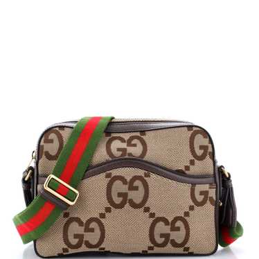 GUCCI Messenger Bag Jumbo GG Canvas