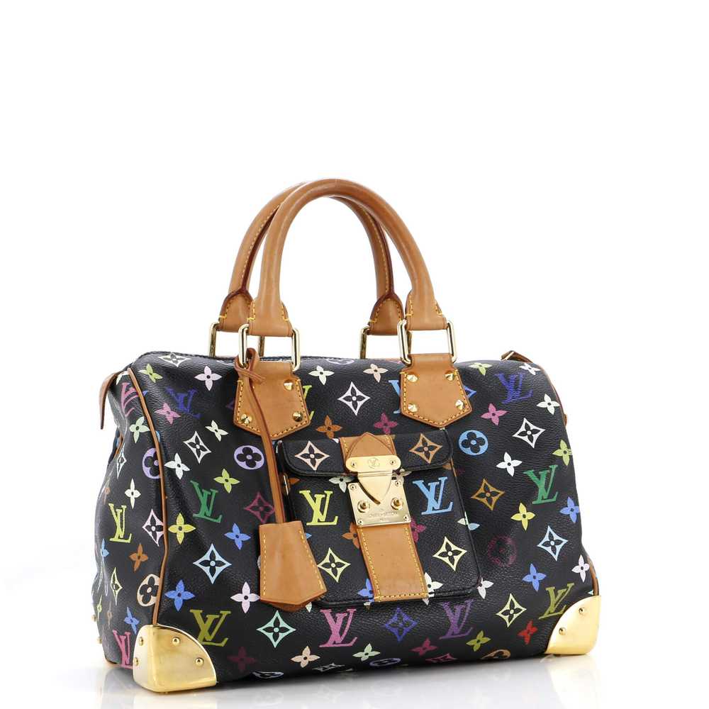 Louis Vuitton Speedy Handbag Monogram Multicolor … - image 2