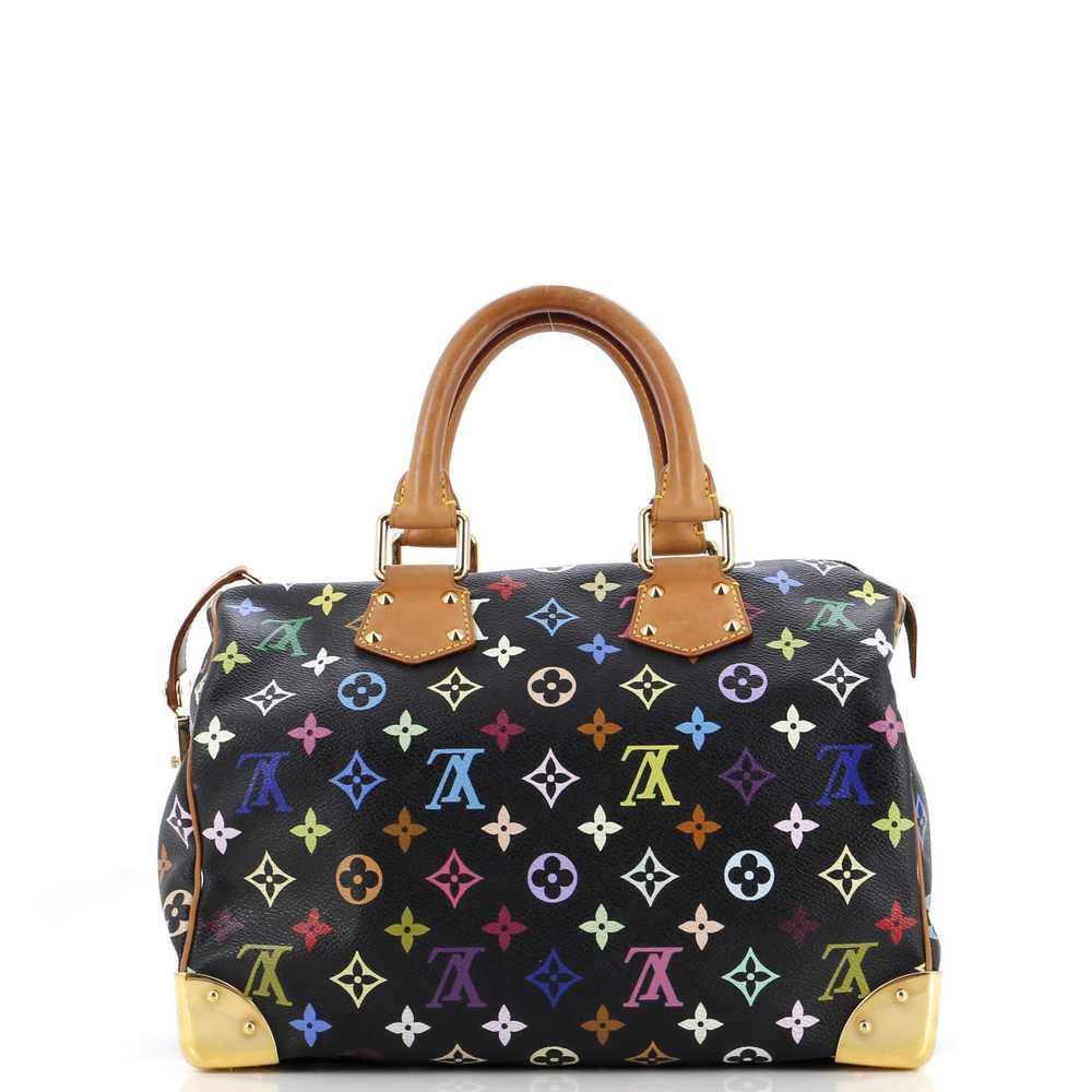 Louis Vuitton Speedy Handbag Monogram Multicolor … - image 3