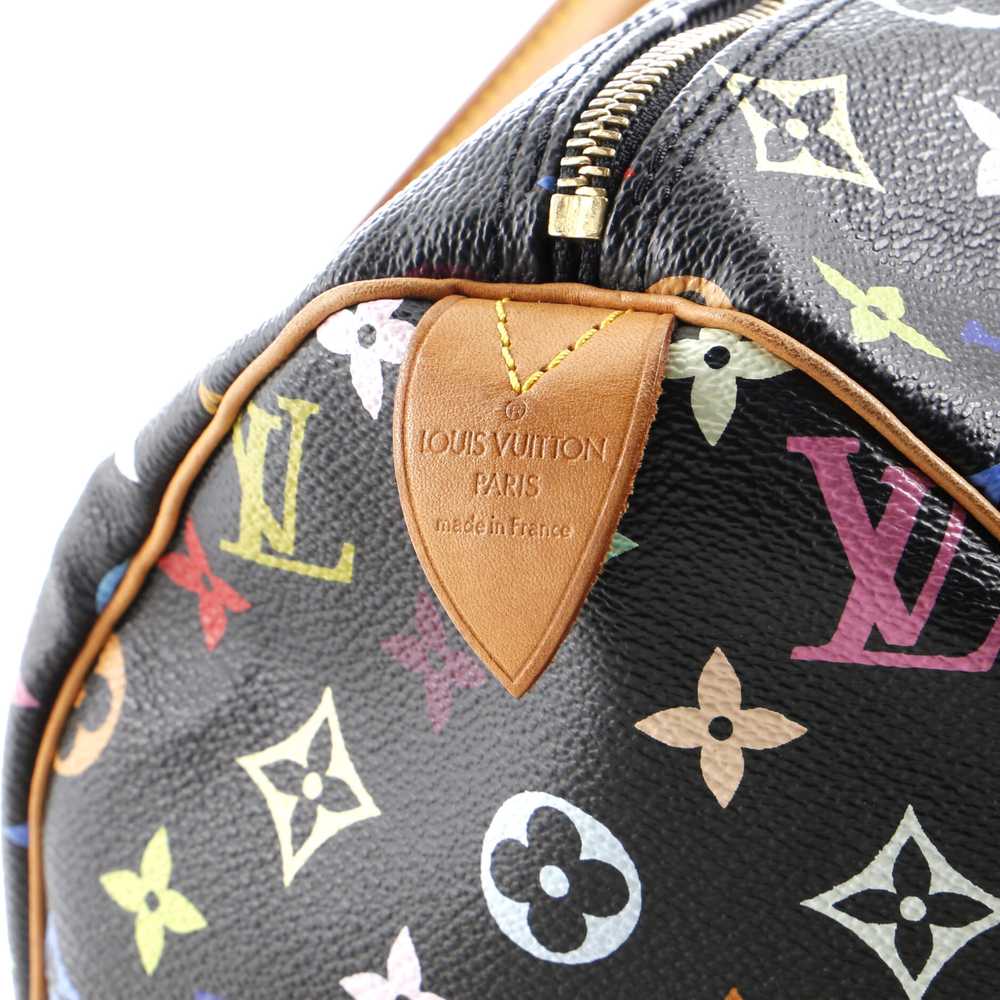 Louis Vuitton Speedy Handbag Monogram Multicolor … - image 8