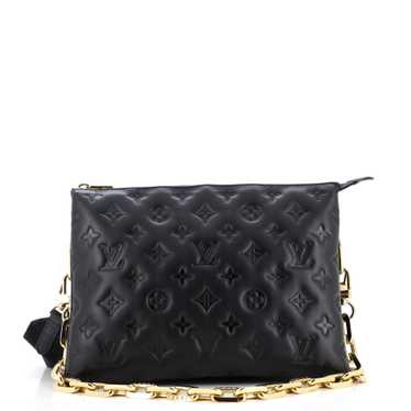 Louis Vuitton Coussin Bag Monogram Embossed Lambsk