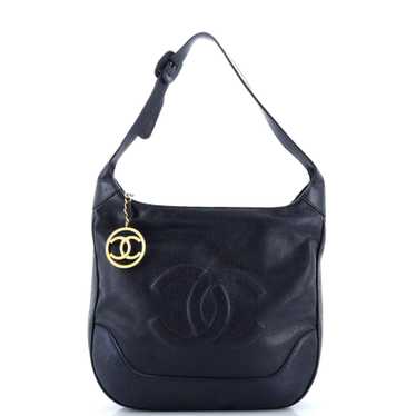 CHANEL Vintage Timeless CC Hobo Caviar Medium