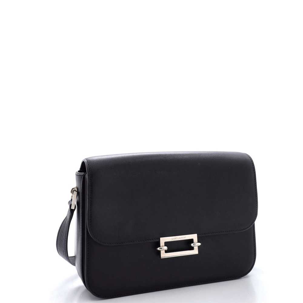 Saint Laurent Fermoir Flap Satchel Bag Leather - image 2