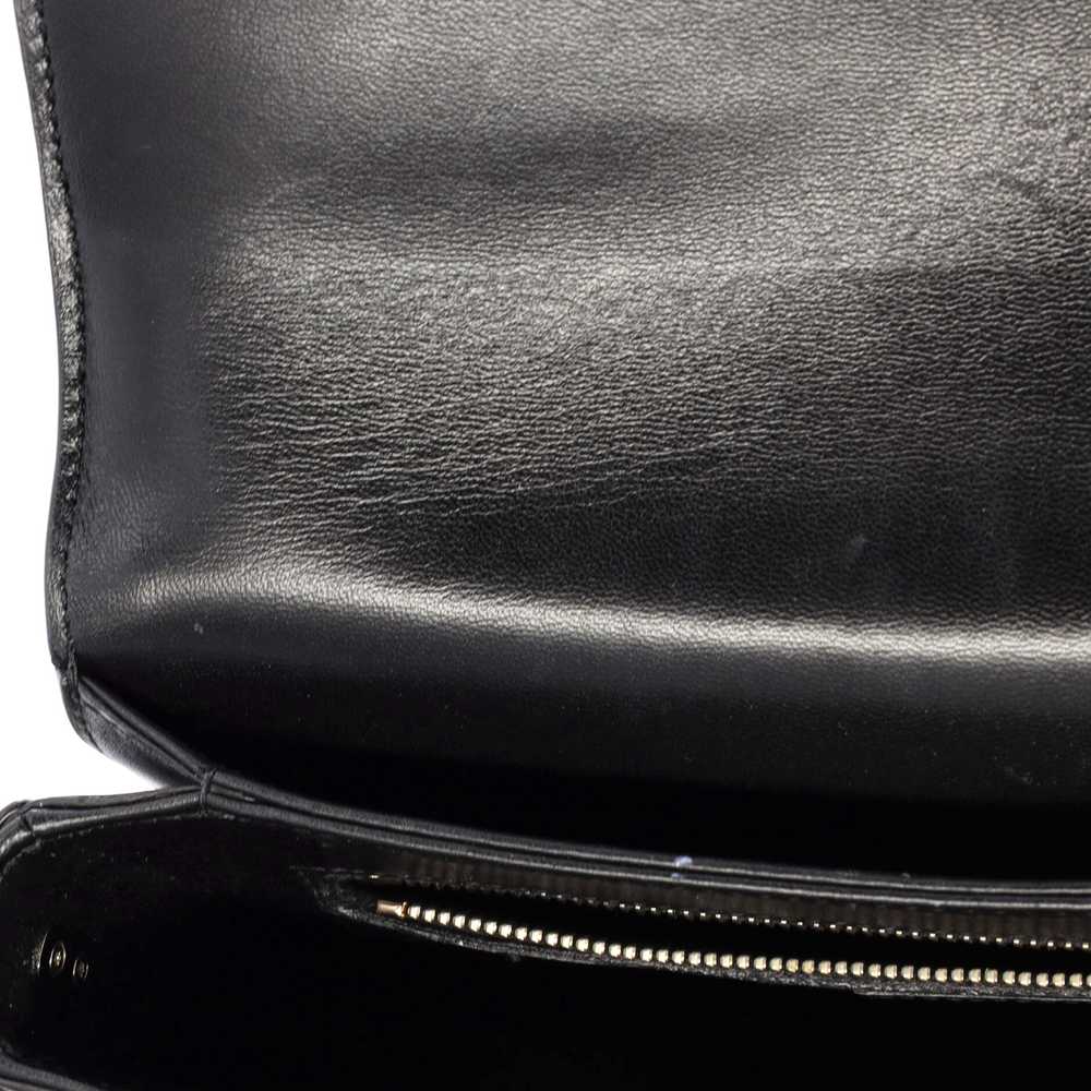 Saint Laurent Fermoir Flap Satchel Bag Leather - image 8