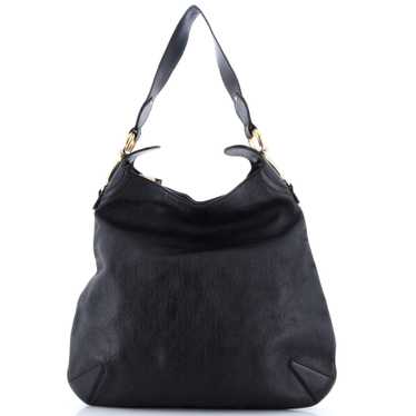 GUCCI Creole Hobo Guccissima Leather Medium