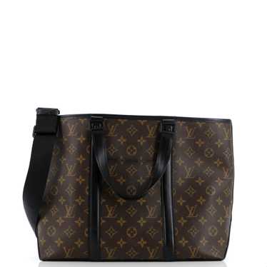 Louis Vuitton Weekend Tote Macassar Monogram Canva