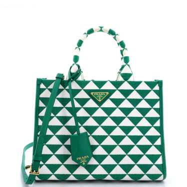 PRADA Symbole Shopper Tote Jacquard Small - image 1