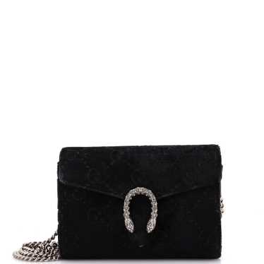 GUCCI Dionysus Chain Wallet GG Velvet Small - image 1