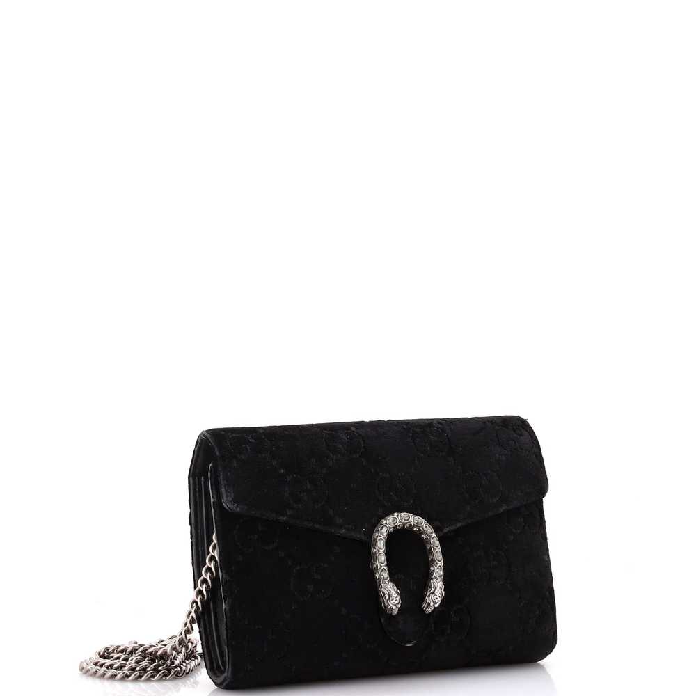 GUCCI Dionysus Chain Wallet GG Velvet Small - image 2