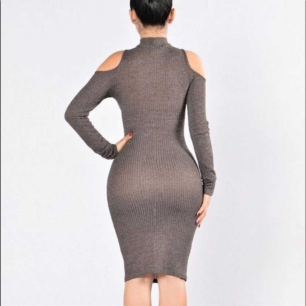 Fashion Nova Nine Lives Dress - Charcoal - image 4