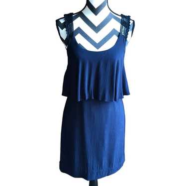 Maeve Anthropologie Navy Blue Tisana Dress 2