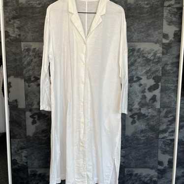 UNIQLO White Shirt Dress, Size S - image 1