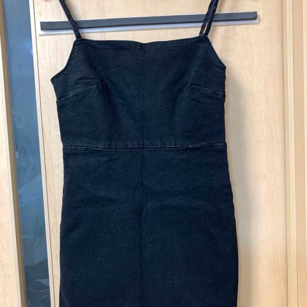 ZARA Black Cami Dress M - image 1