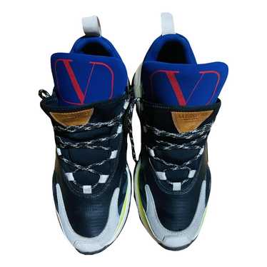 Valentino Garavani Bounce leather high trainers - image 1