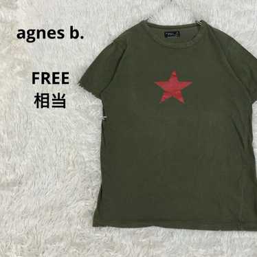 Agnes B. ☆ Short-sleeved T-shirt Star Print (Size… - image 1