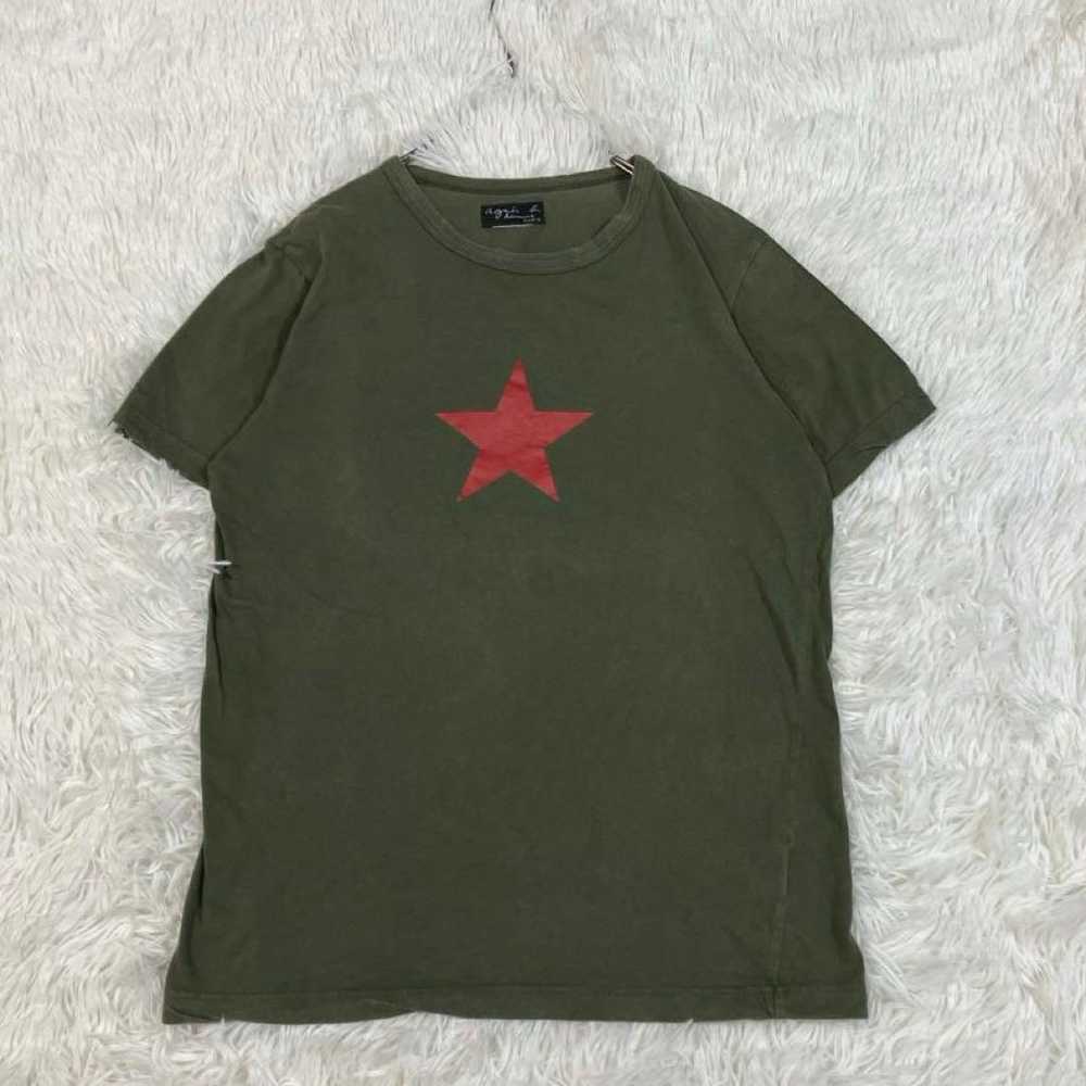 Agnes B. ☆ Short-sleeved T-shirt Star Print (Size… - image 2