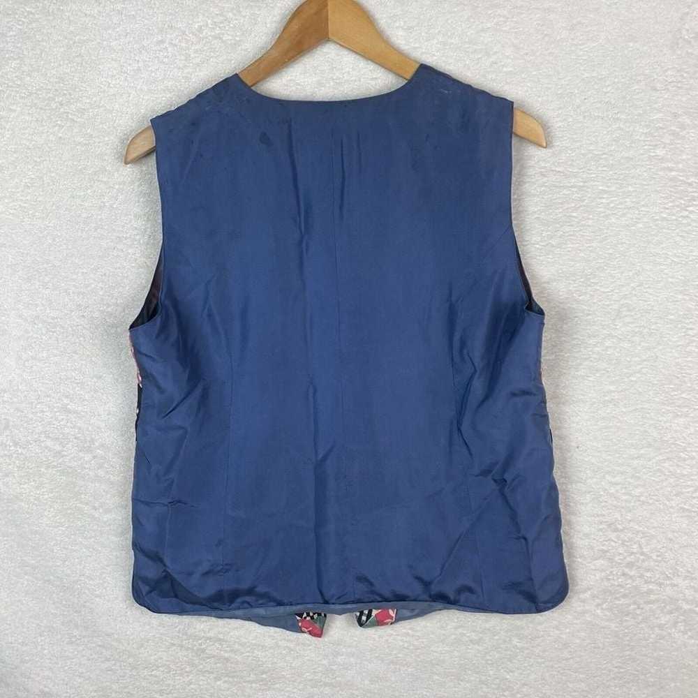 Vintage Jonathan Martin Womens Large Button Vest … - image 2