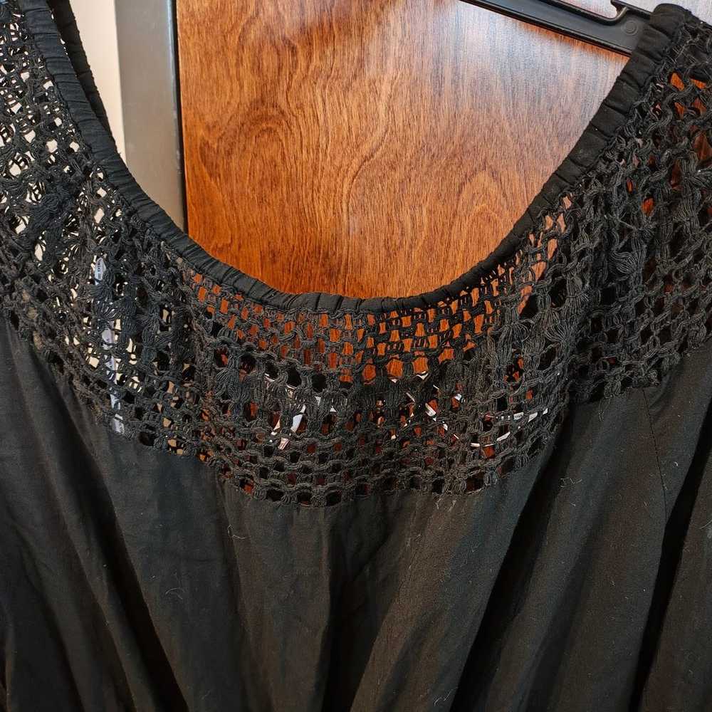 NWOT/ VICTORIA'S SECRET black long sleeve romper - image 3