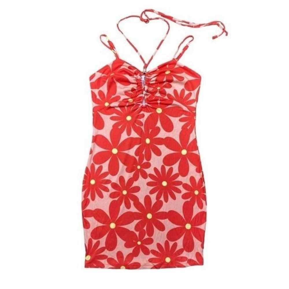 Madden NYC Juniors Cut-Out Halter Dress - image 3