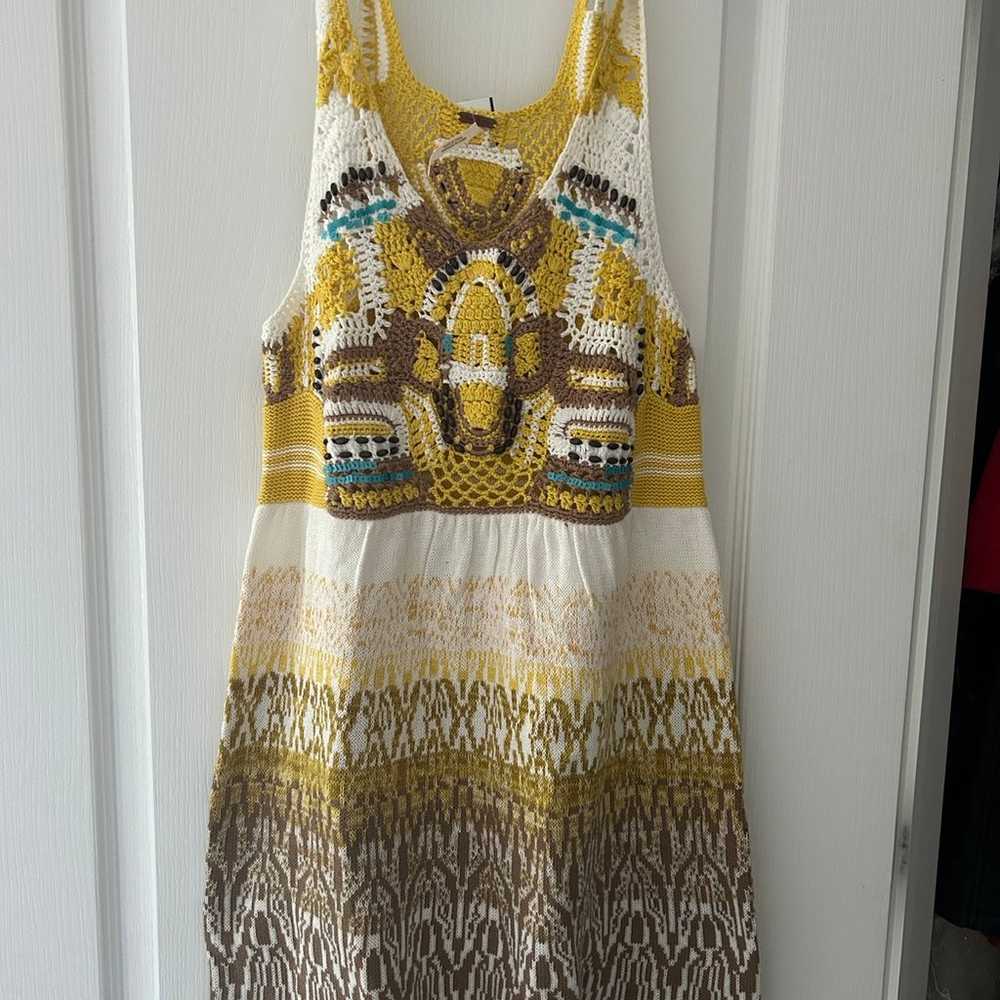 Free people crochet dress size small - image 6