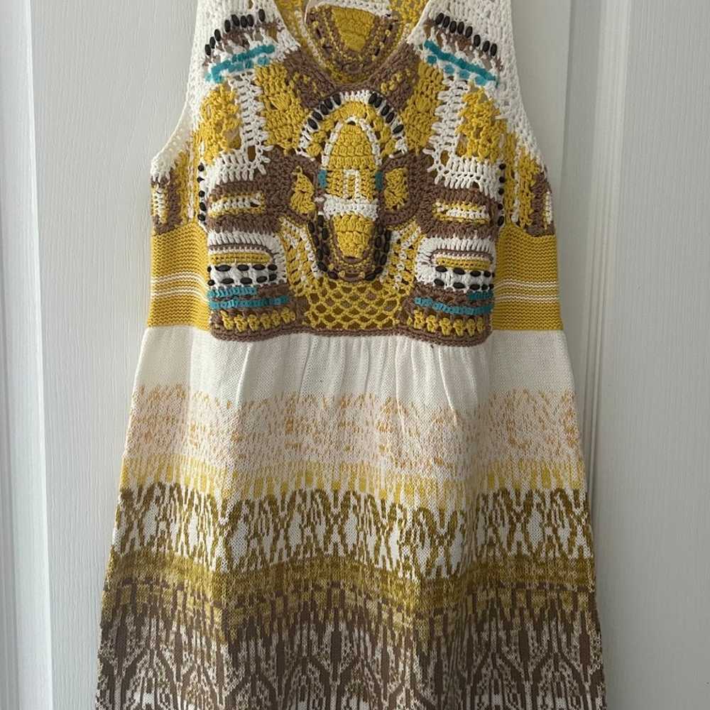 Free people crochet dress size small - image 7