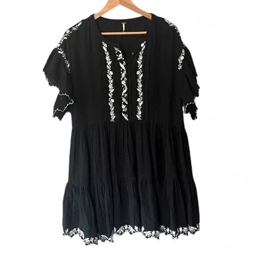 Free People Santiago Embroidered Mini Dress - image 2