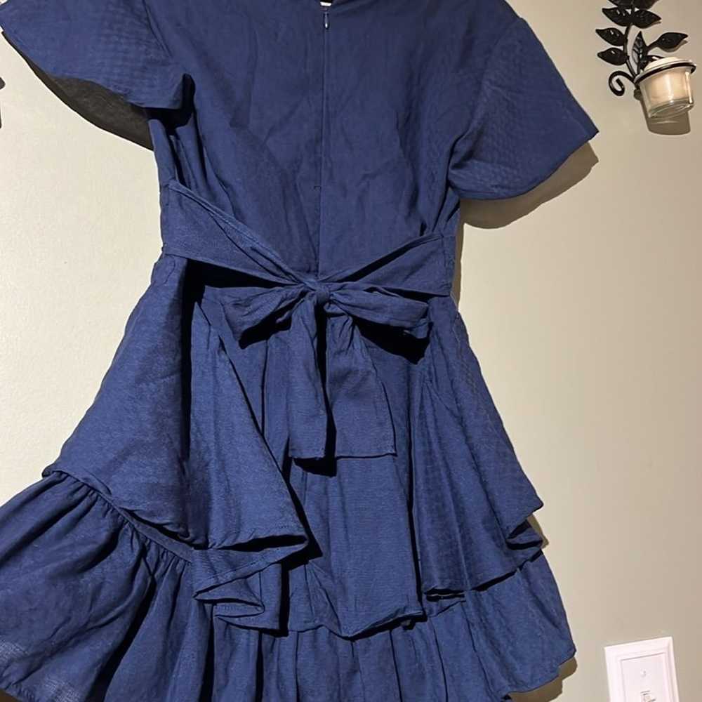 Altar’d State woman’s navy romper - image 4