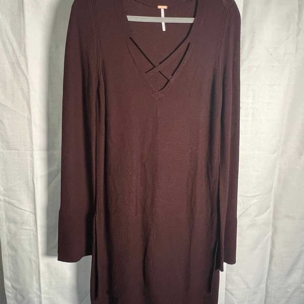 Free People Sweater Dress- Large - image 1