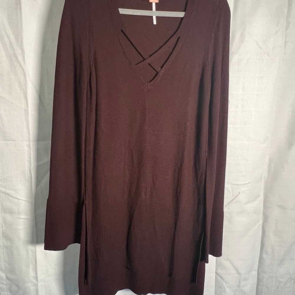 Free People Sweater Dress- Large - image 2