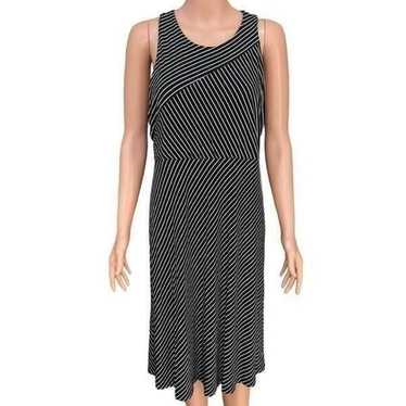 Athleta Santorini High Neck Mix Stripe Dress,Go S… - image 1