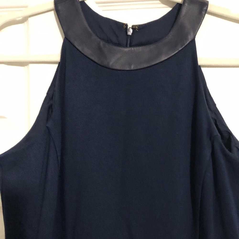 Lauren Ralph Lauren halter dress blue women's siz… - image 4