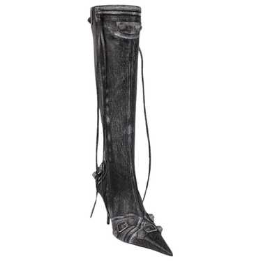 Balenciaga Cagole leather boots - image 1