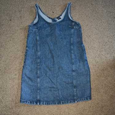 Gap denim mini dress