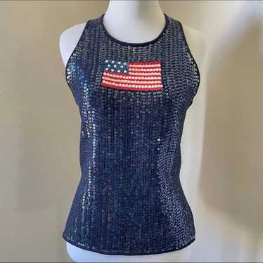 VINTAGE Blue Label Ralph Lauren Patriotic America… - image 1