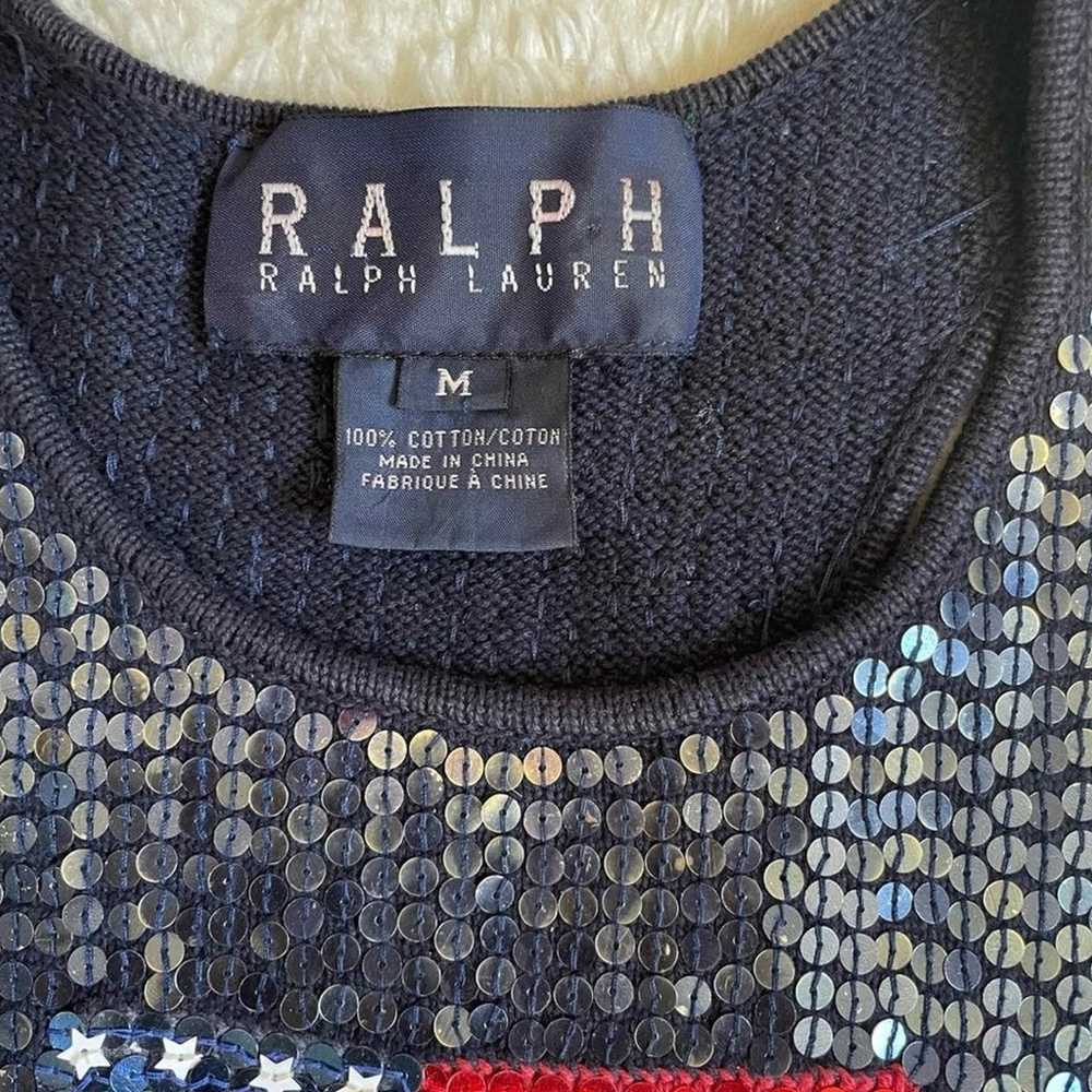 VINTAGE Blue Label Ralph Lauren Patriotic America… - image 7