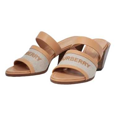 Burberry Leather sandal