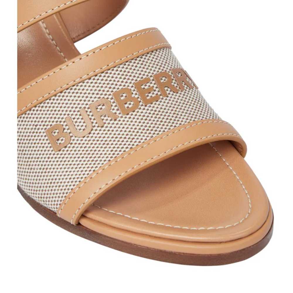 Burberry Leather sandal - image 3